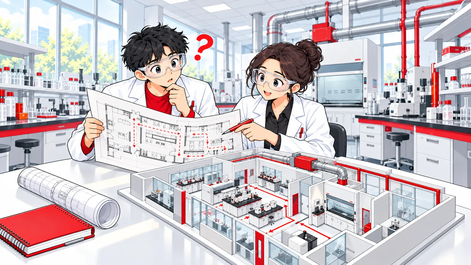 实验室怎么规划?3分钟看懂前期设计逻辑